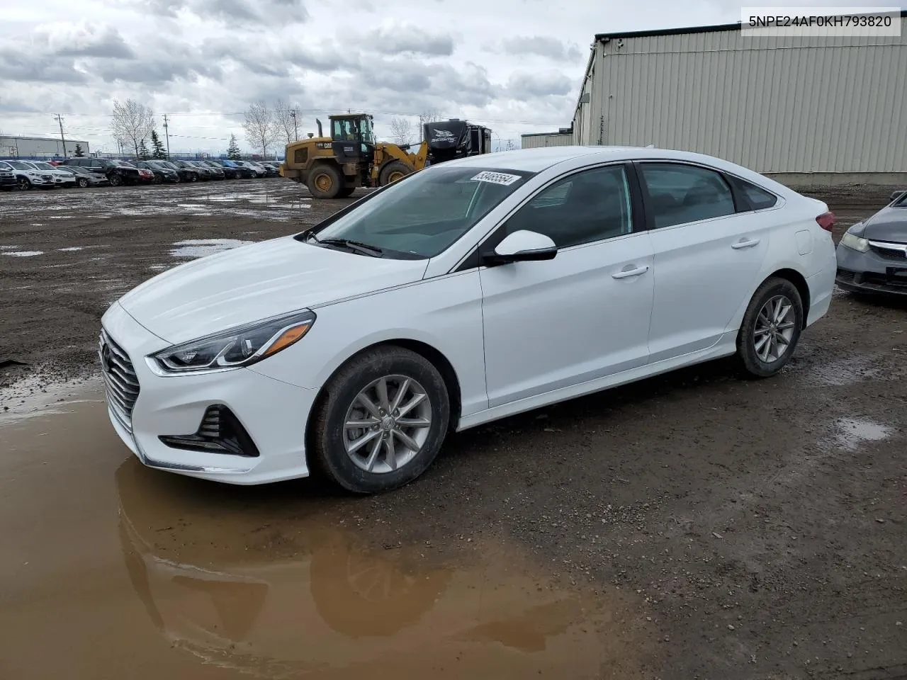 5NPE24AF0KH793820 2019 Hyundai Sonata Se