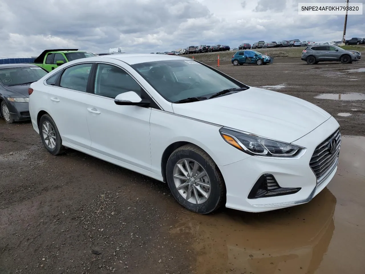 2019 Hyundai Sonata Se VIN: 5NPE24AF0KH793820 Lot: 53465564