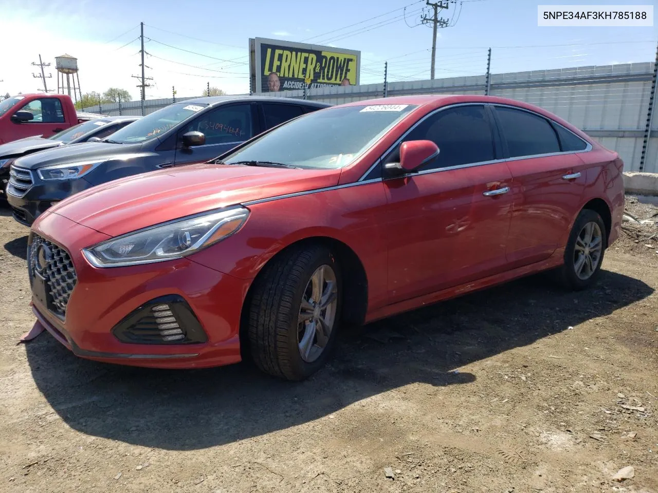 5NPE34AF3KH785188 2019 Hyundai Sonata Limited