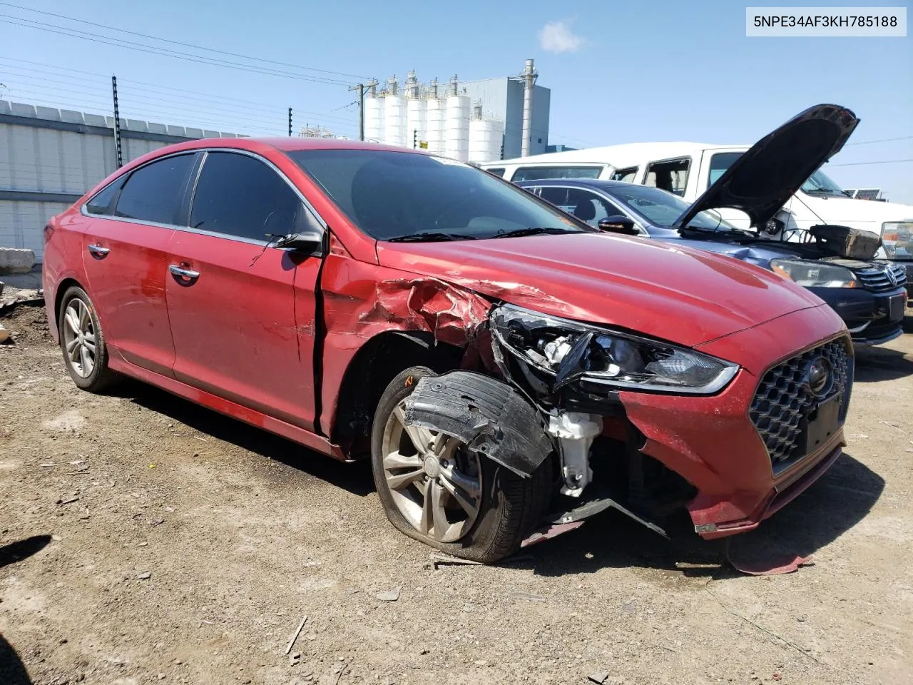 5NPE34AF3KH785188 2019 Hyundai Sonata Limited