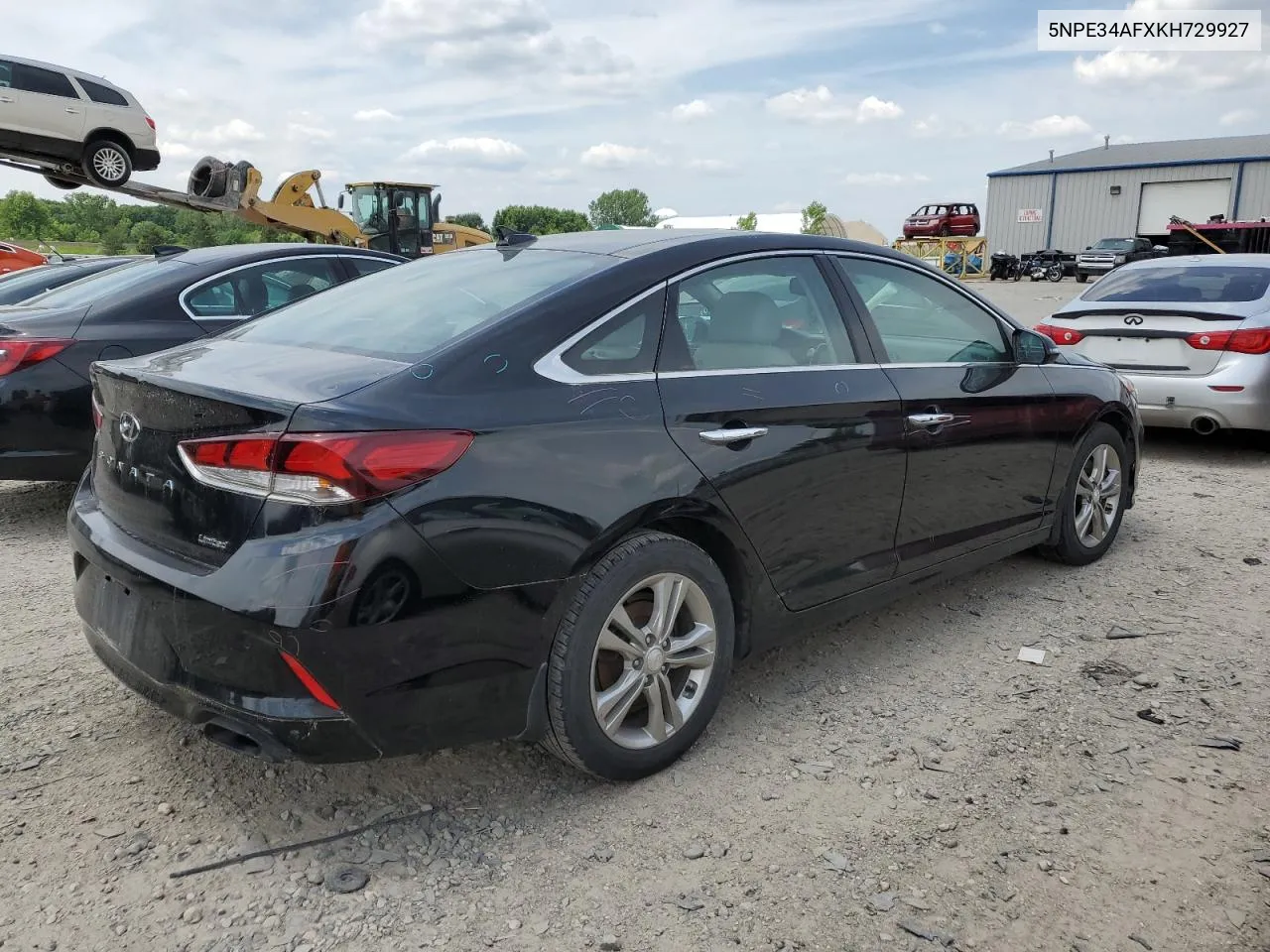 2019 Hyundai Sonata Limited VIN: 5NPE34AFXKH729927 Lot: 56810904