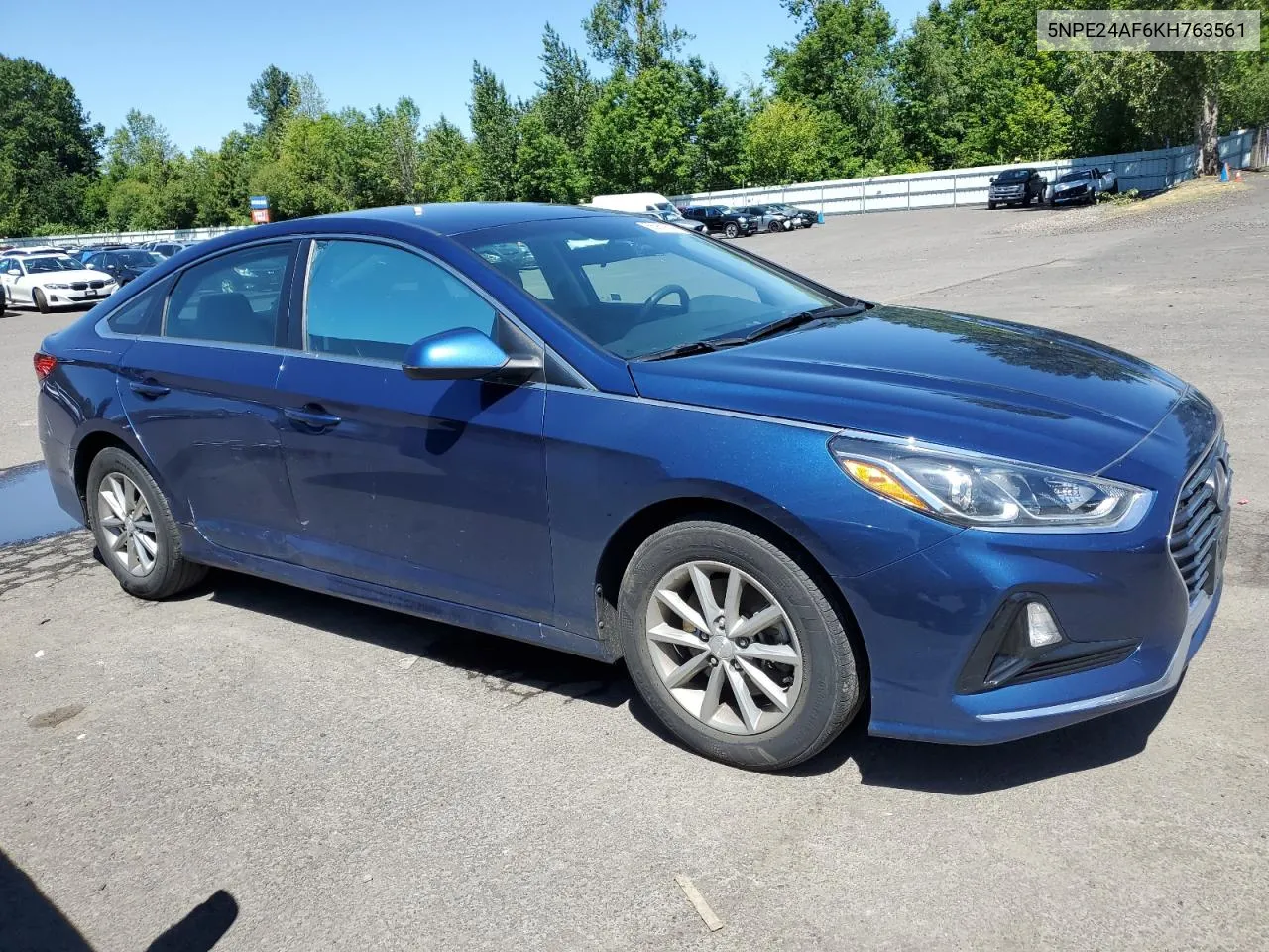 2019 Hyundai Sonata Se VIN: 5NPE24AF6KH763561 Lot: 56957544