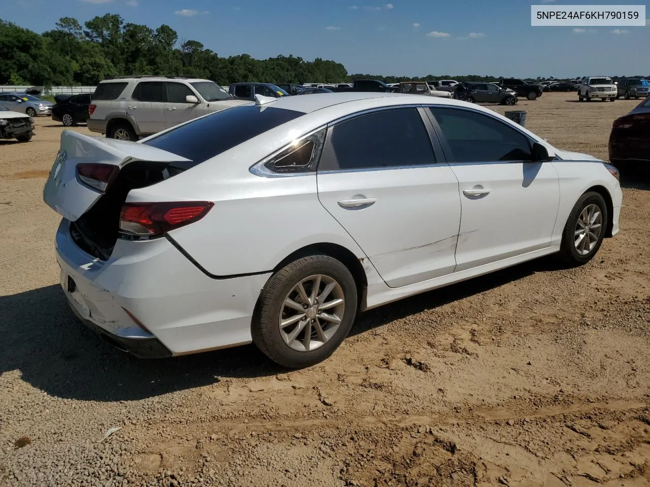 2019 Hyundai Sonata Se VIN: 5NPE24AF6KH790159 Lot: 57084644