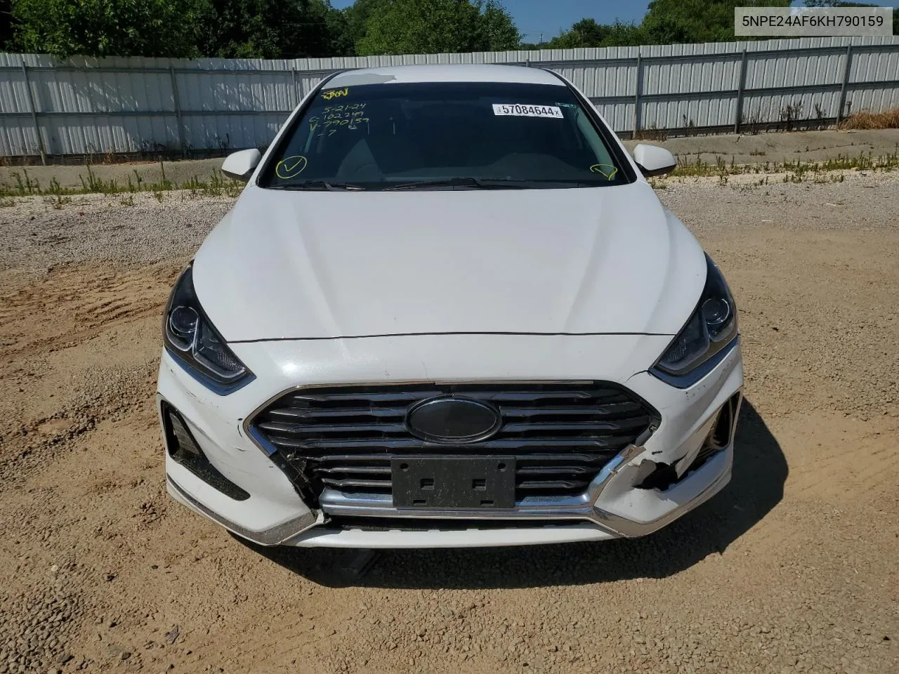 2019 Hyundai Sonata Se VIN: 5NPE24AF6KH790159 Lot: 57084644