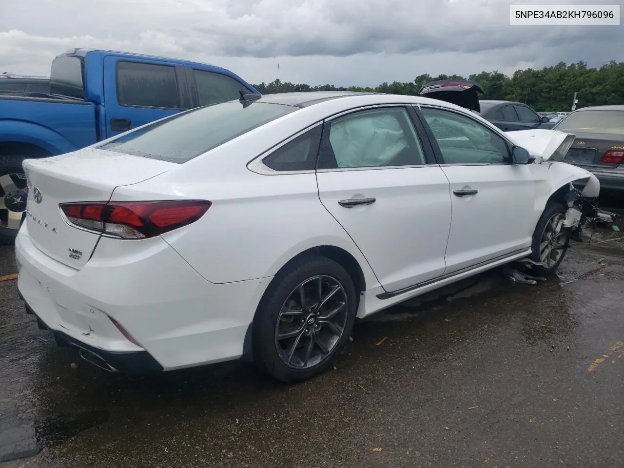 5NPE34AB2KH796096 2019 Hyundai Sonata Limited Turbo