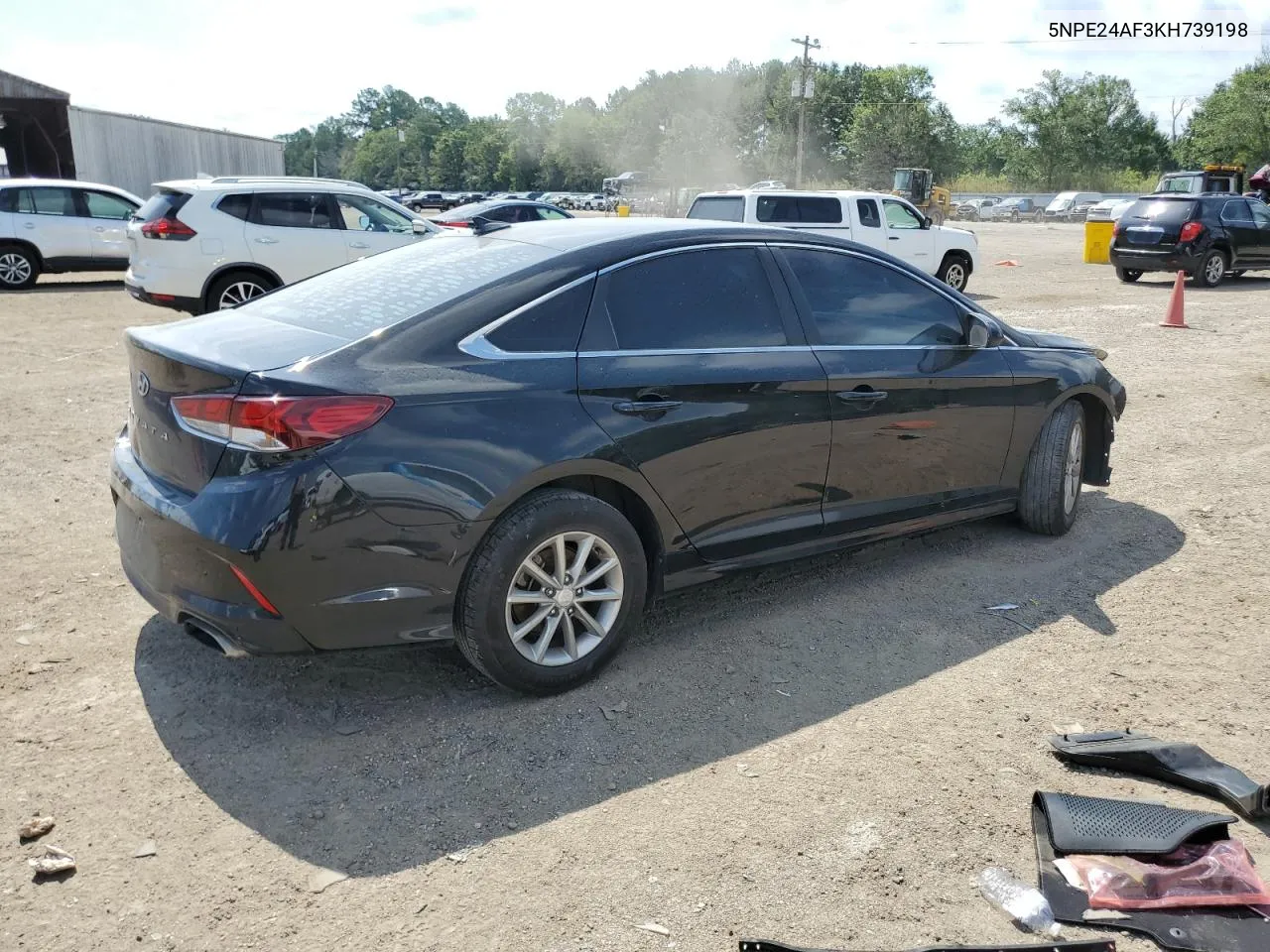 2019 Hyundai Sonata Se VIN: 5NPE24AF3KH739198 Lot: 59848964