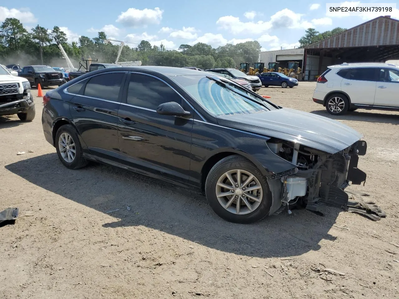 2019 Hyundai Sonata Se VIN: 5NPE24AF3KH739198 Lot: 59848964