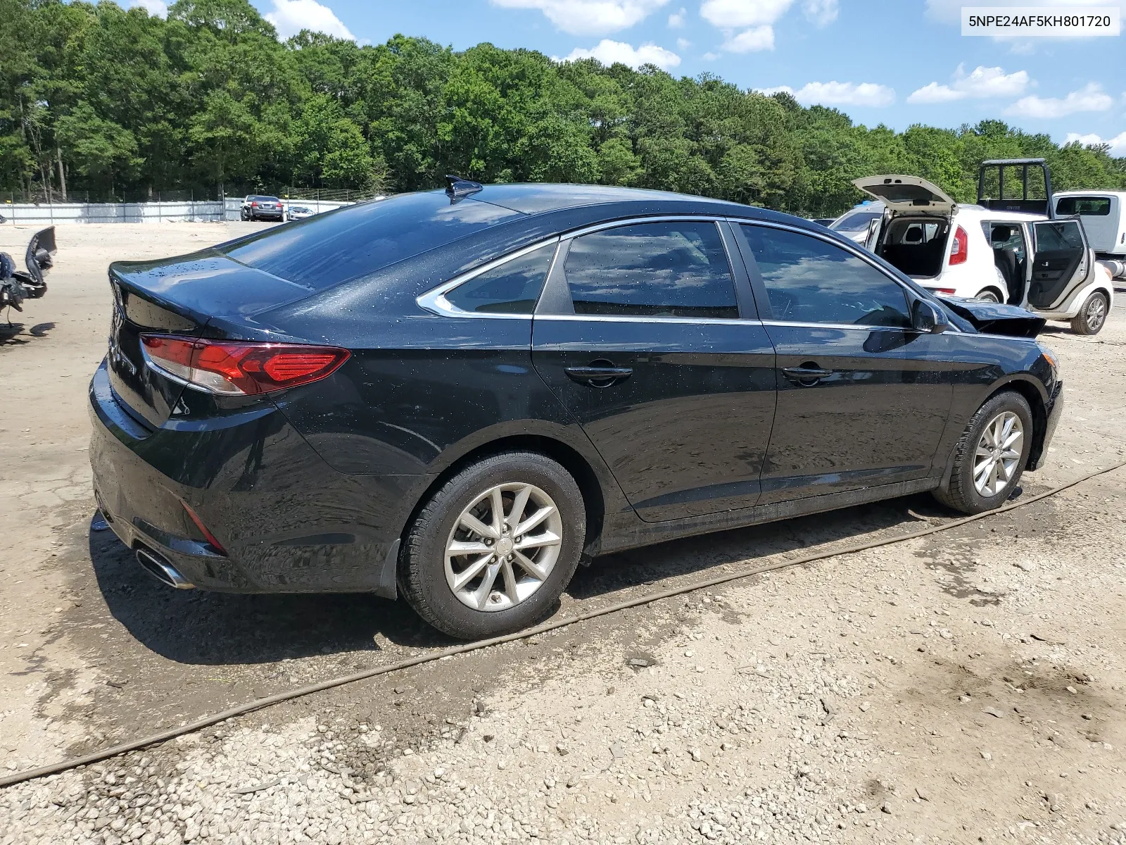 2019 Hyundai Sonata Se VIN: 5NPE24AF5KH801720 Lot: 60240974