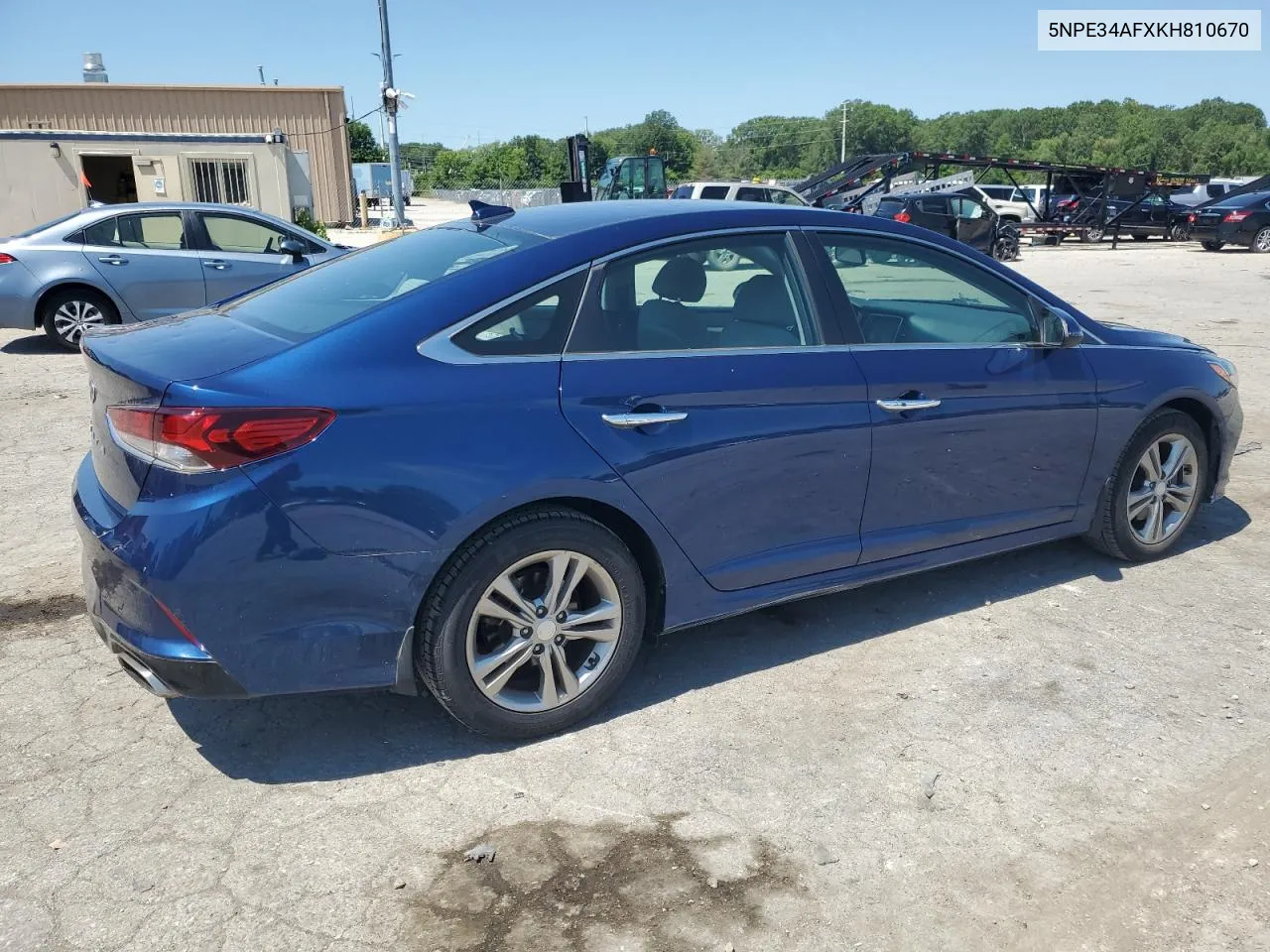 2019 Hyundai Sonata Limited VIN: 5NPE34AFXKH810670 Lot: 60537004