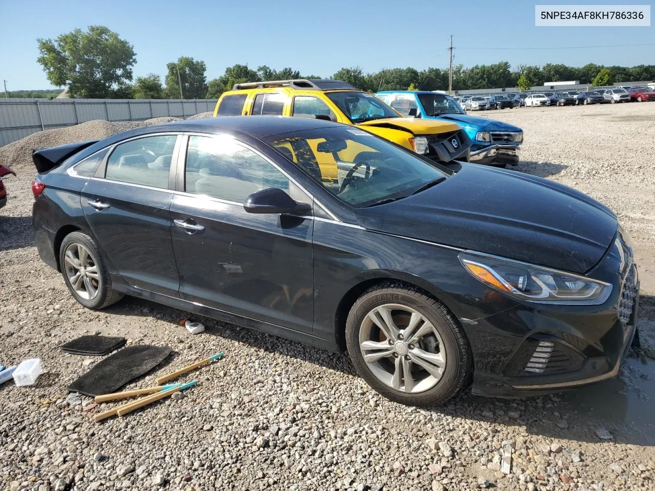 2019 Hyundai Sonata Limited VIN: 5NPE34AF8KH786336 Lot: 60826674