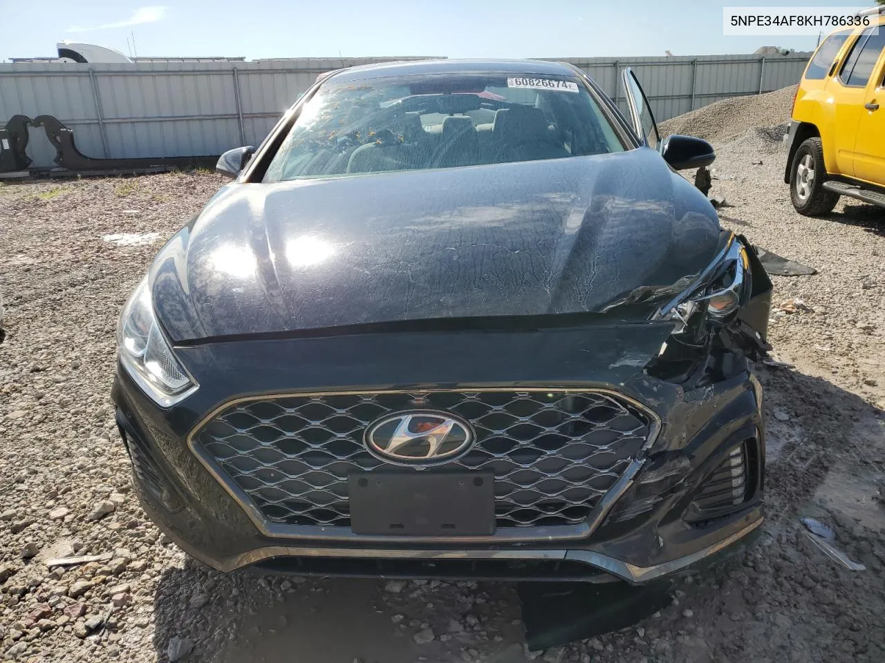 2019 Hyundai Sonata Limited VIN: 5NPE34AF8KH786336 Lot: 60826674