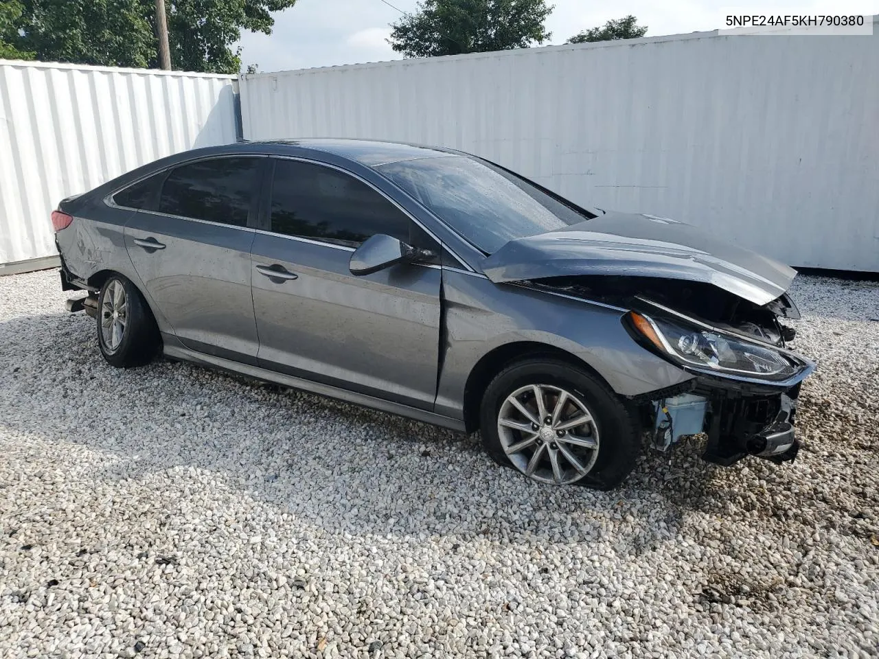 2019 Hyundai Sonata Se VIN: 5NPE24AF5KH790380 Lot: 61149244