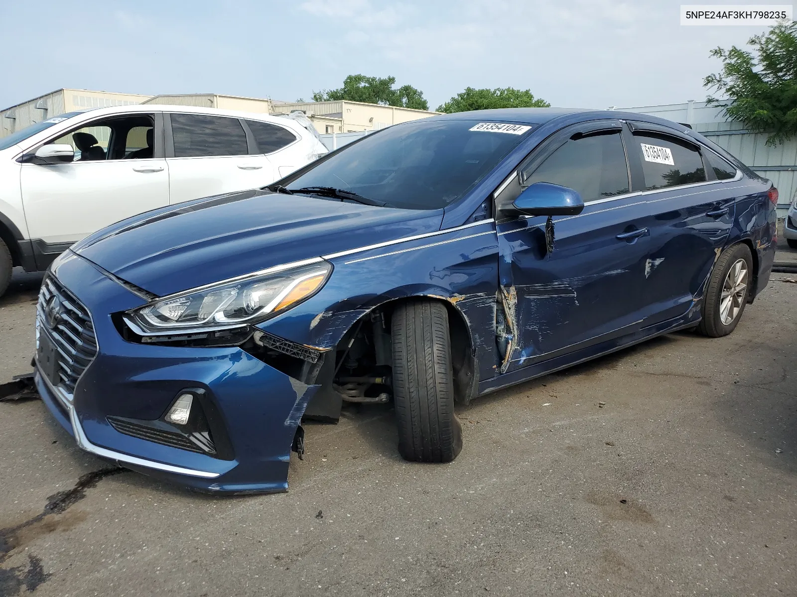 2019 Hyundai Sonata Se VIN: 5NPE24AF3KH798235 Lot: 61354104