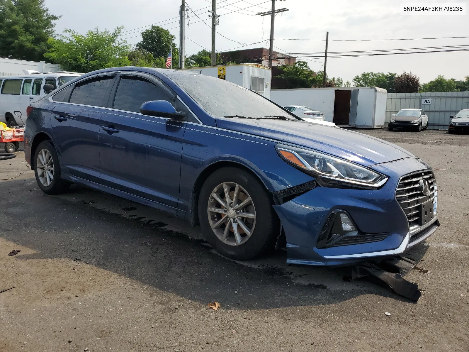 2019 Hyundai Sonata Se VIN: 5NPE24AF3KH798235 Lot: 61354104