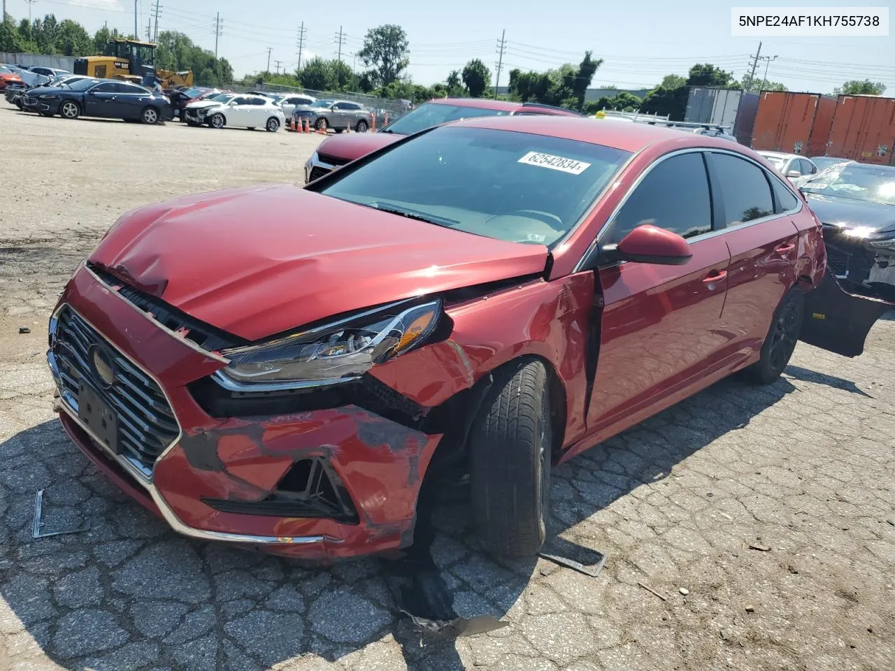 5NPE24AF1KH755738 2019 Hyundai Sonata Se