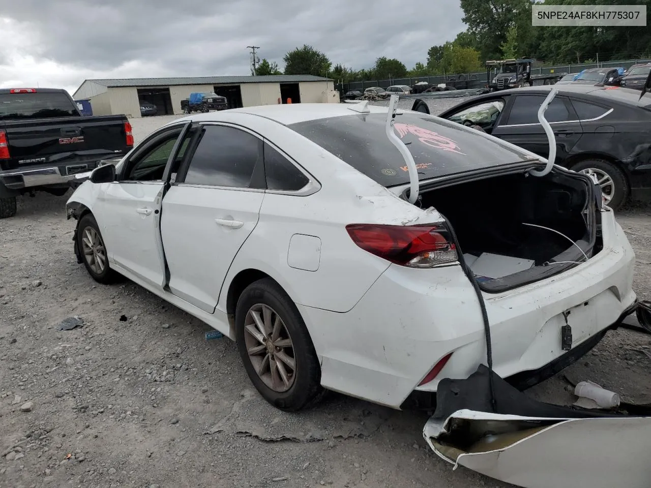 2019 Hyundai Sonata Se VIN: 5NPE24AF8KH775307 Lot: 62672684