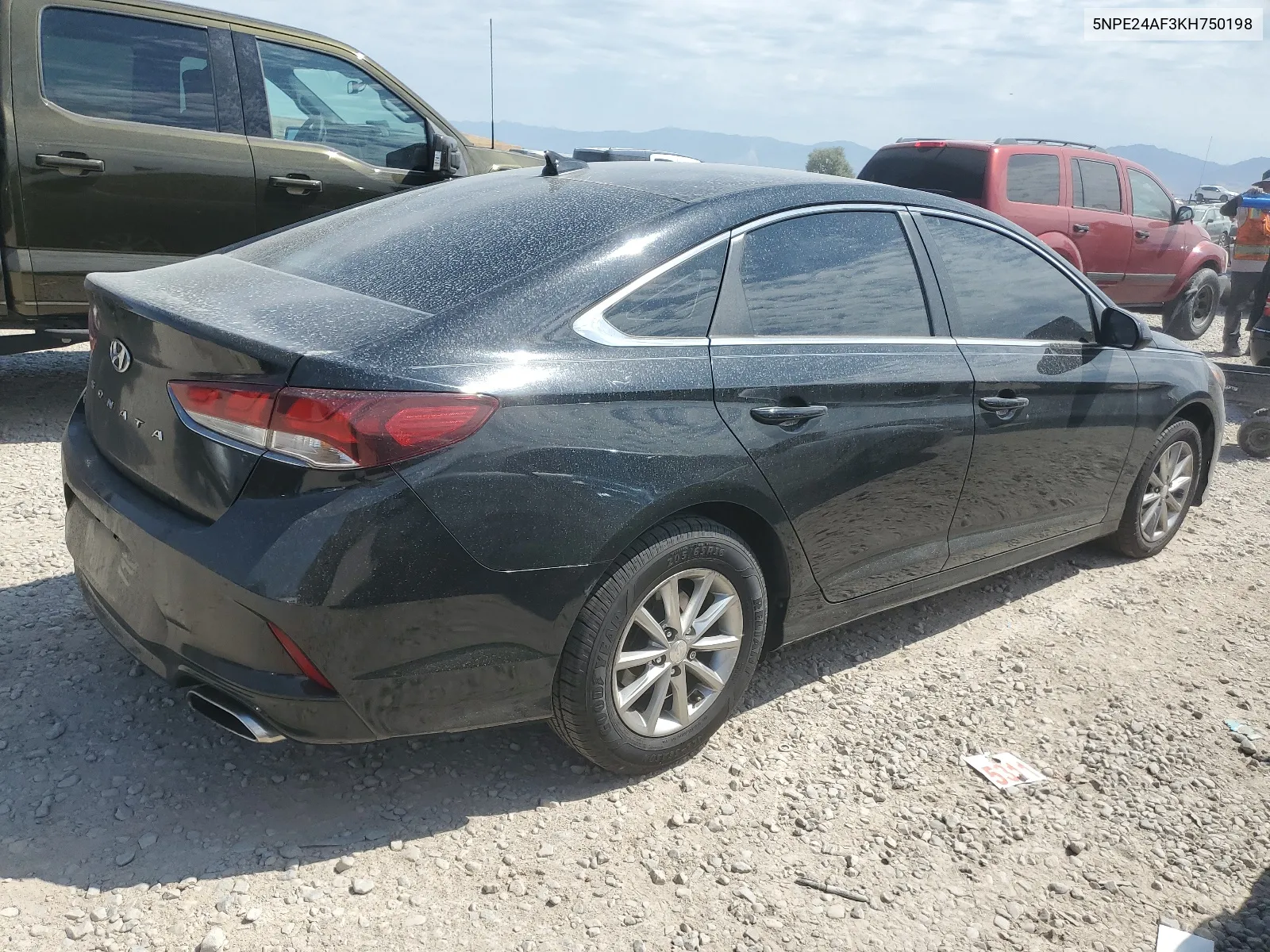 5NPE24AF3KH750198 2019 Hyundai Sonata Se