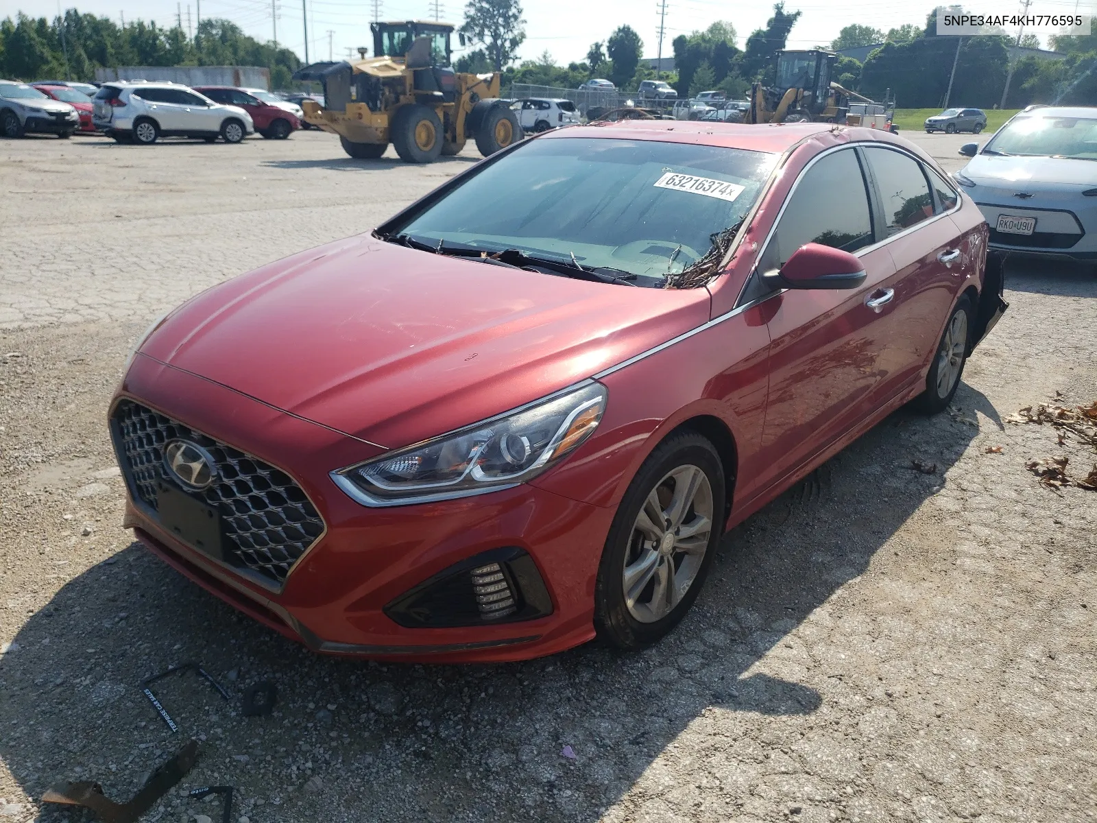 5NPE34AF4KH776595 2019 Hyundai Sonata Limited