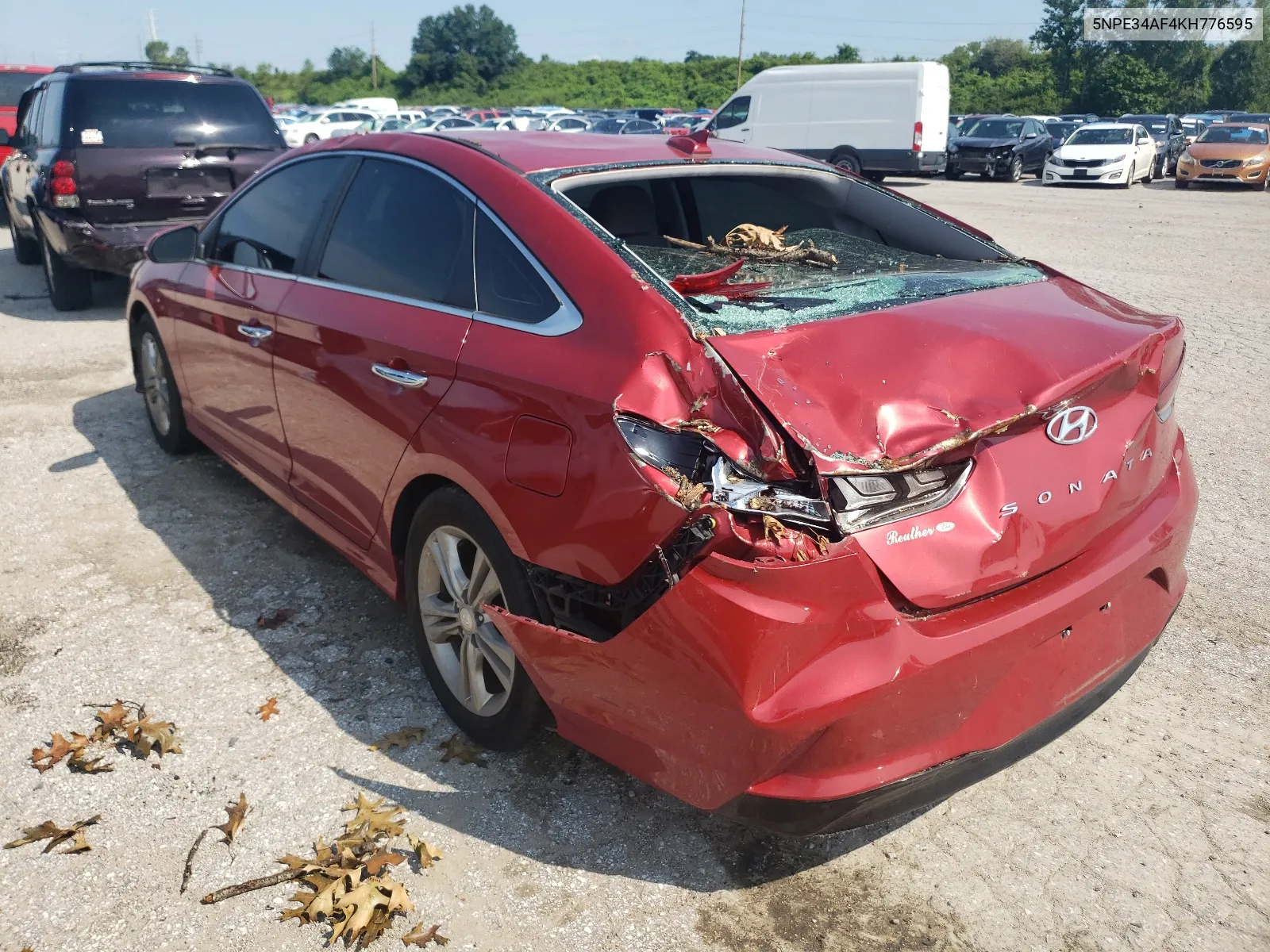 5NPE34AF4KH776595 2019 Hyundai Sonata Limited