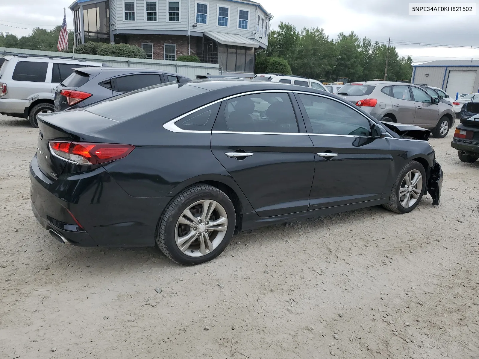 2019 Hyundai Sonata Limited VIN: 5NPE34AF0KH821502 Lot: 63622734