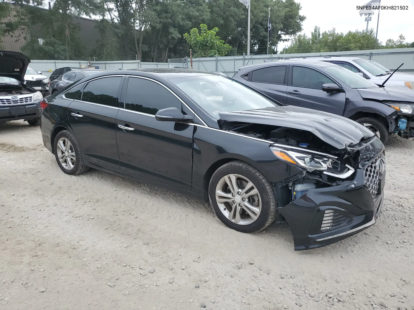 5NPE34AF0KH821502 2019 Hyundai Sonata Limited