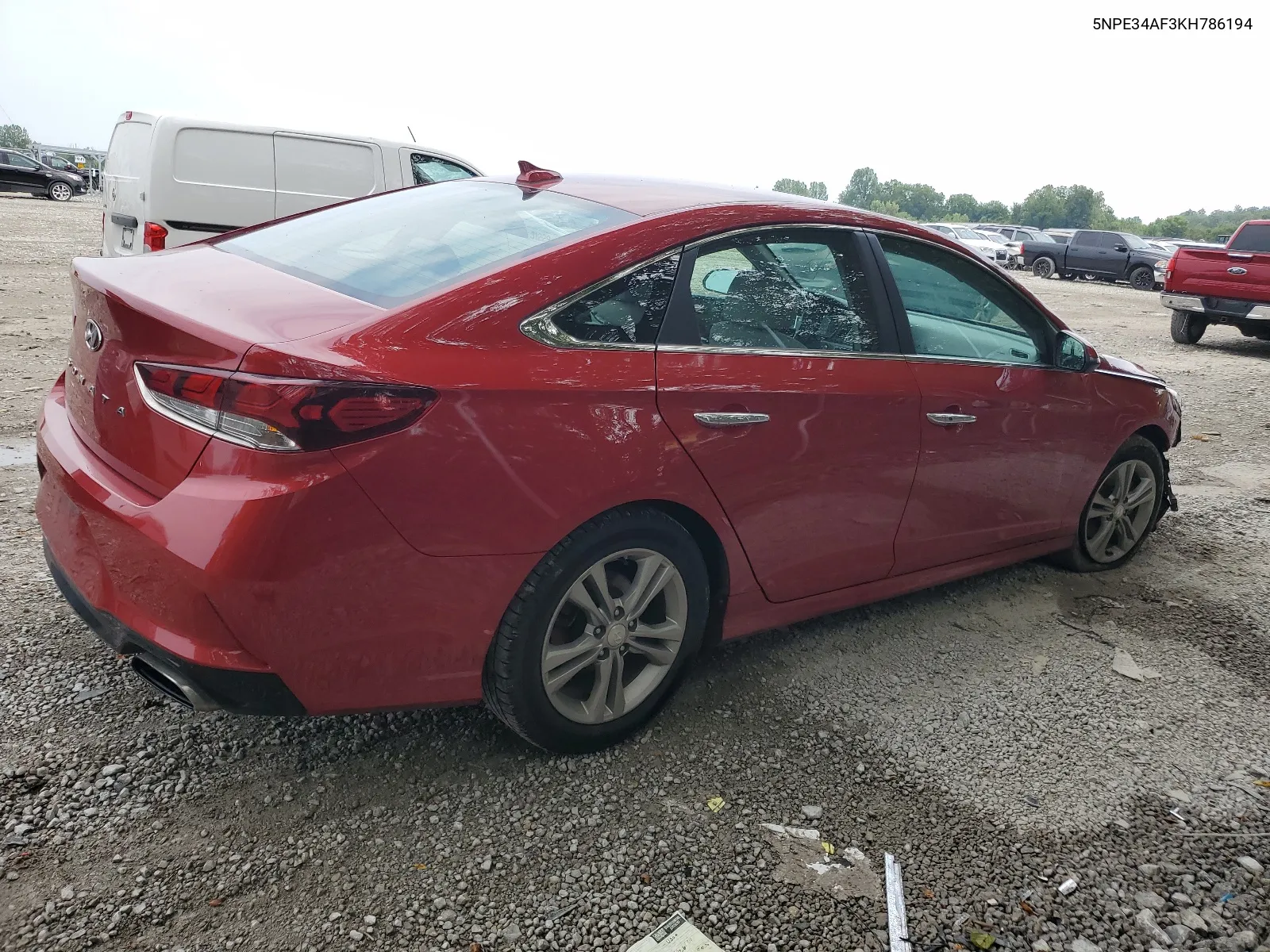 2019 Hyundai Sonata Limited VIN: 5NPE34AF3KH786194 Lot: 64093404