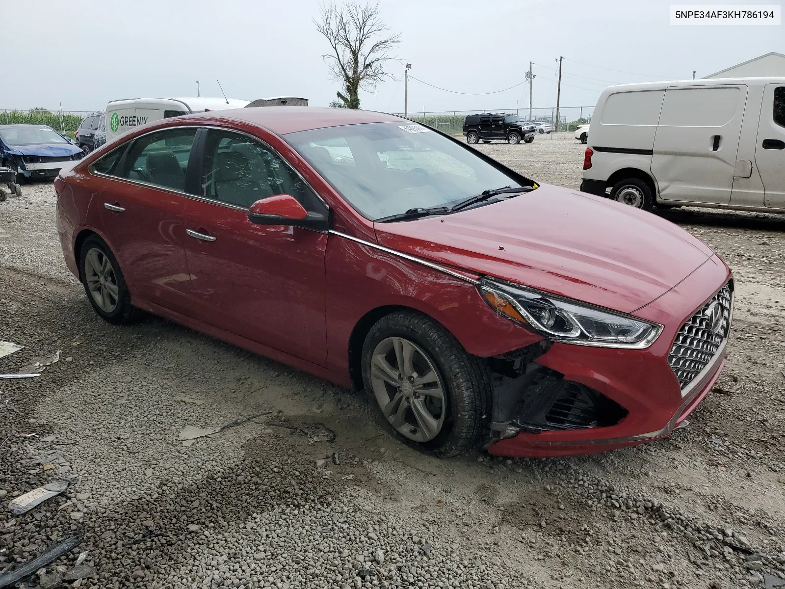 5NPE34AF3KH786194 2019 Hyundai Sonata Limited