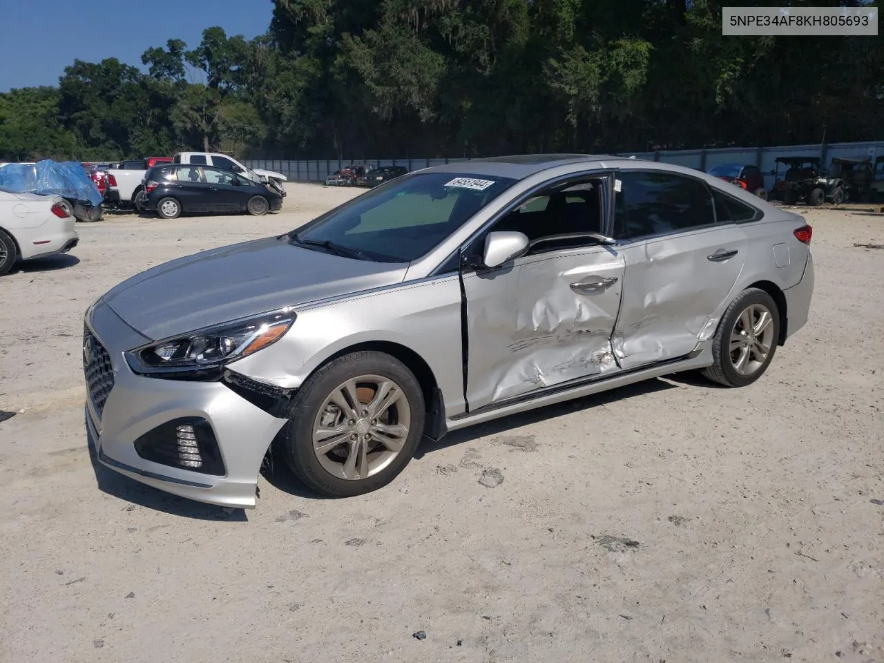 2019 Hyundai Sonata Limited VIN: 5NPE34AF8KH805693 Lot: 64551944