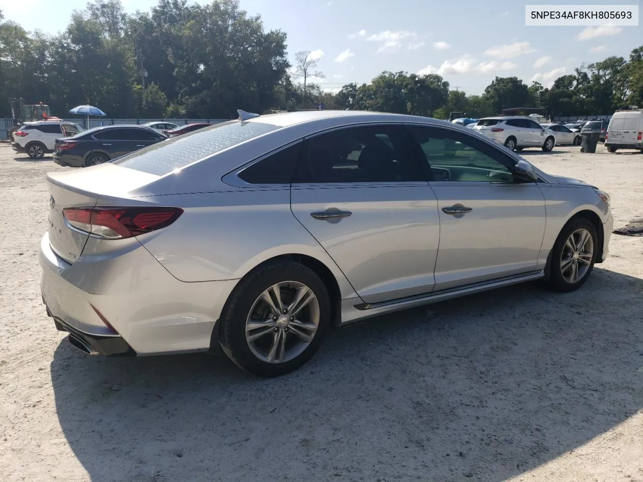 2019 Hyundai Sonata Limited VIN: 5NPE34AF8KH805693 Lot: 64551944