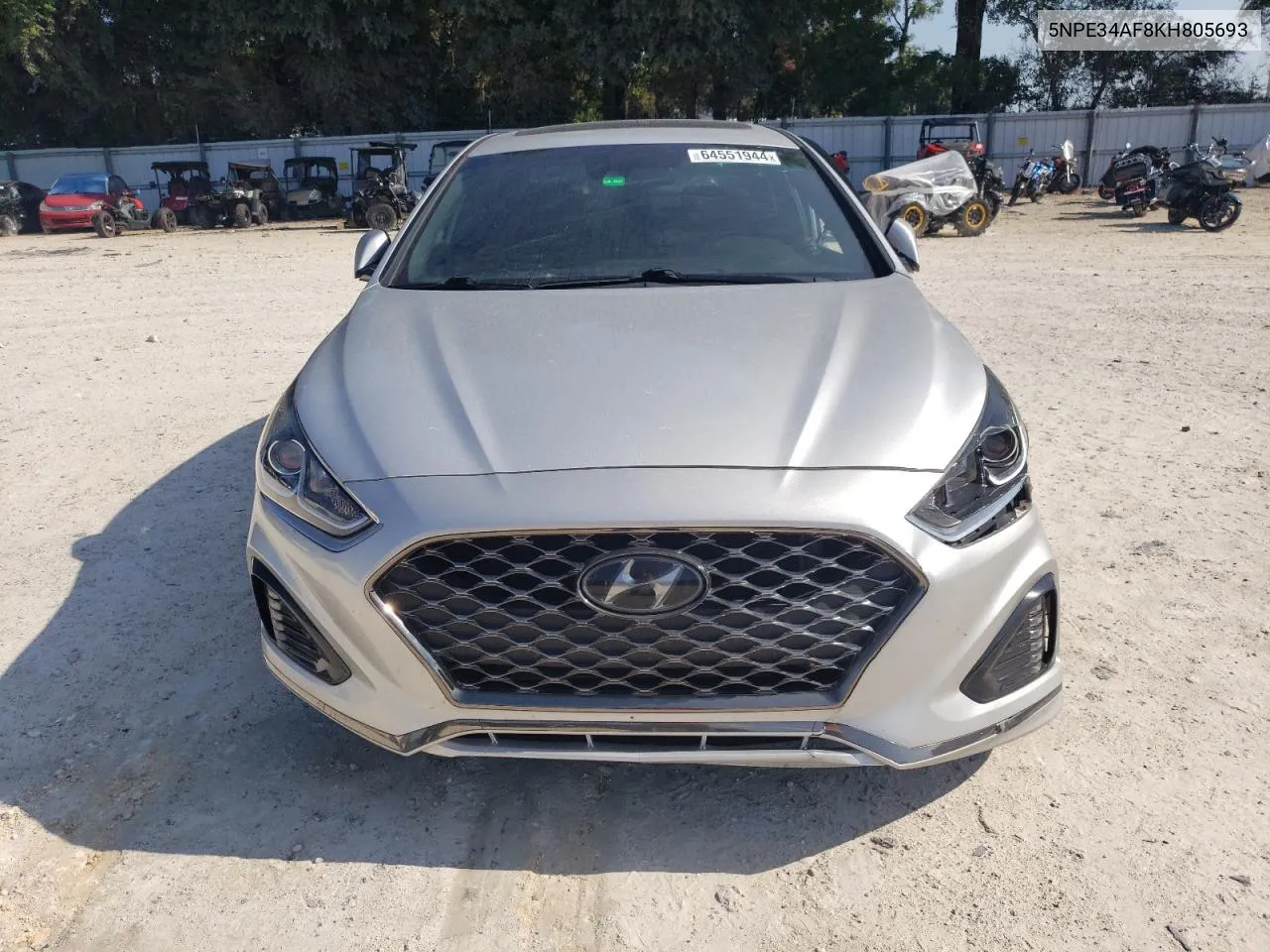 2019 Hyundai Sonata Limited VIN: 5NPE34AF8KH805693 Lot: 64551944