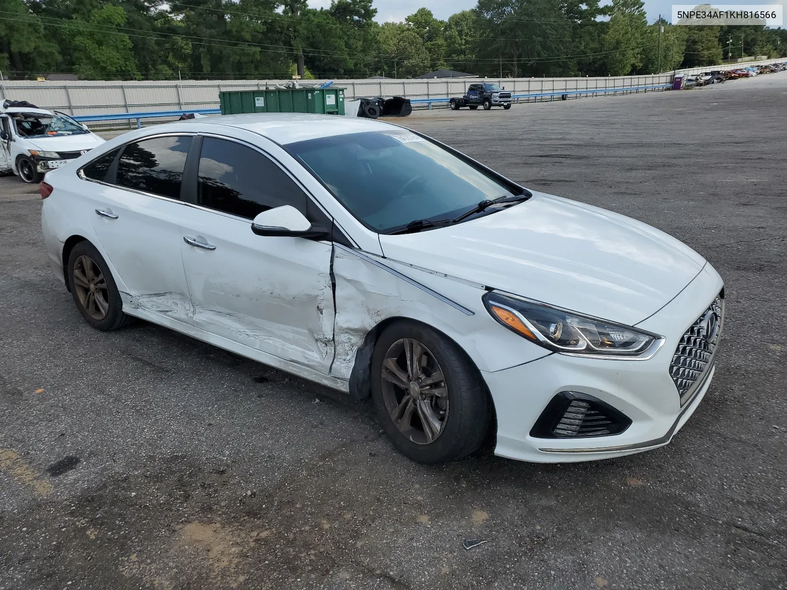 5NPE34AF1KH816566 2019 Hyundai Sonata Limited