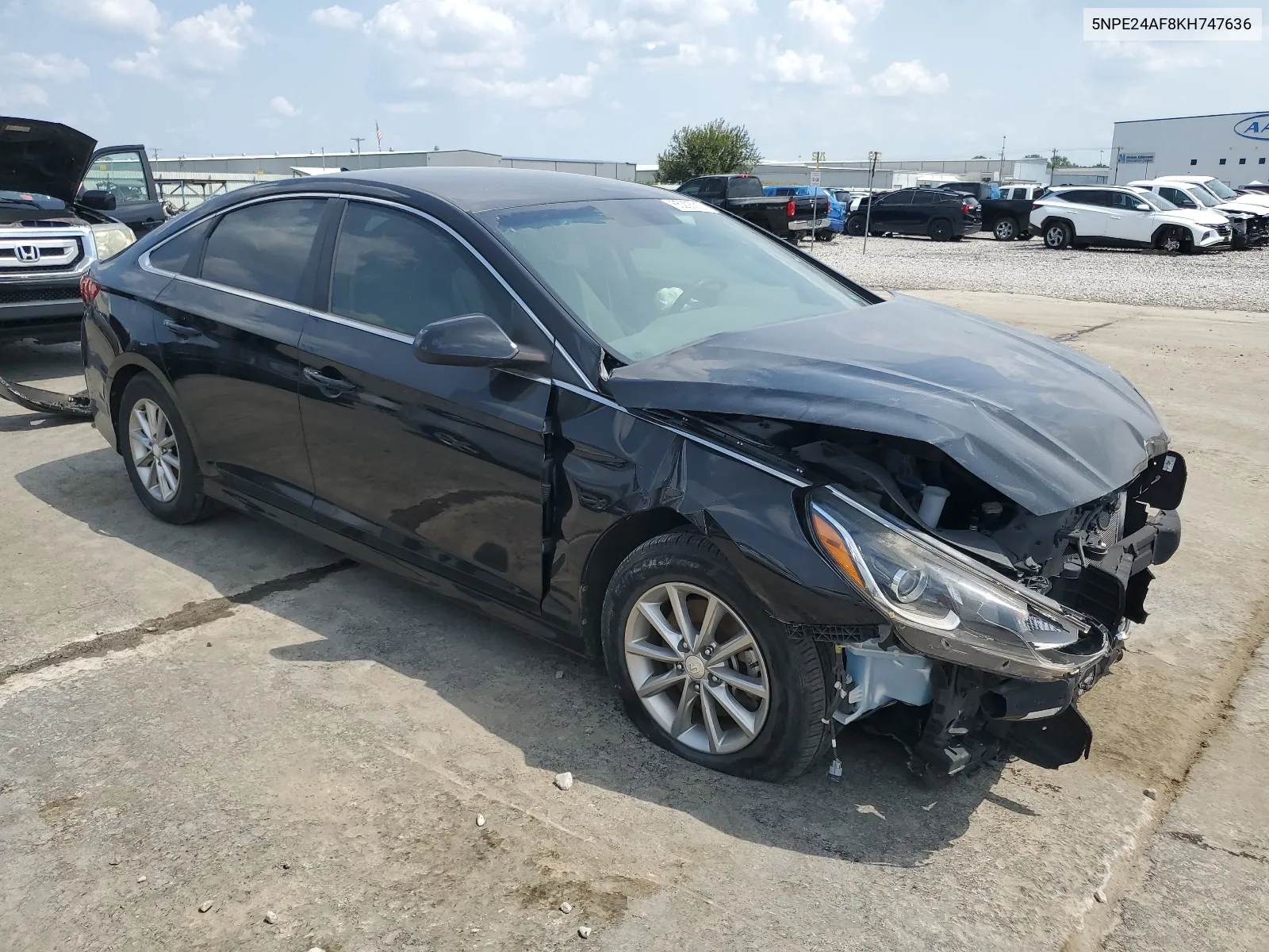 5NPE24AF8KH747636 2019 Hyundai Sonata Se