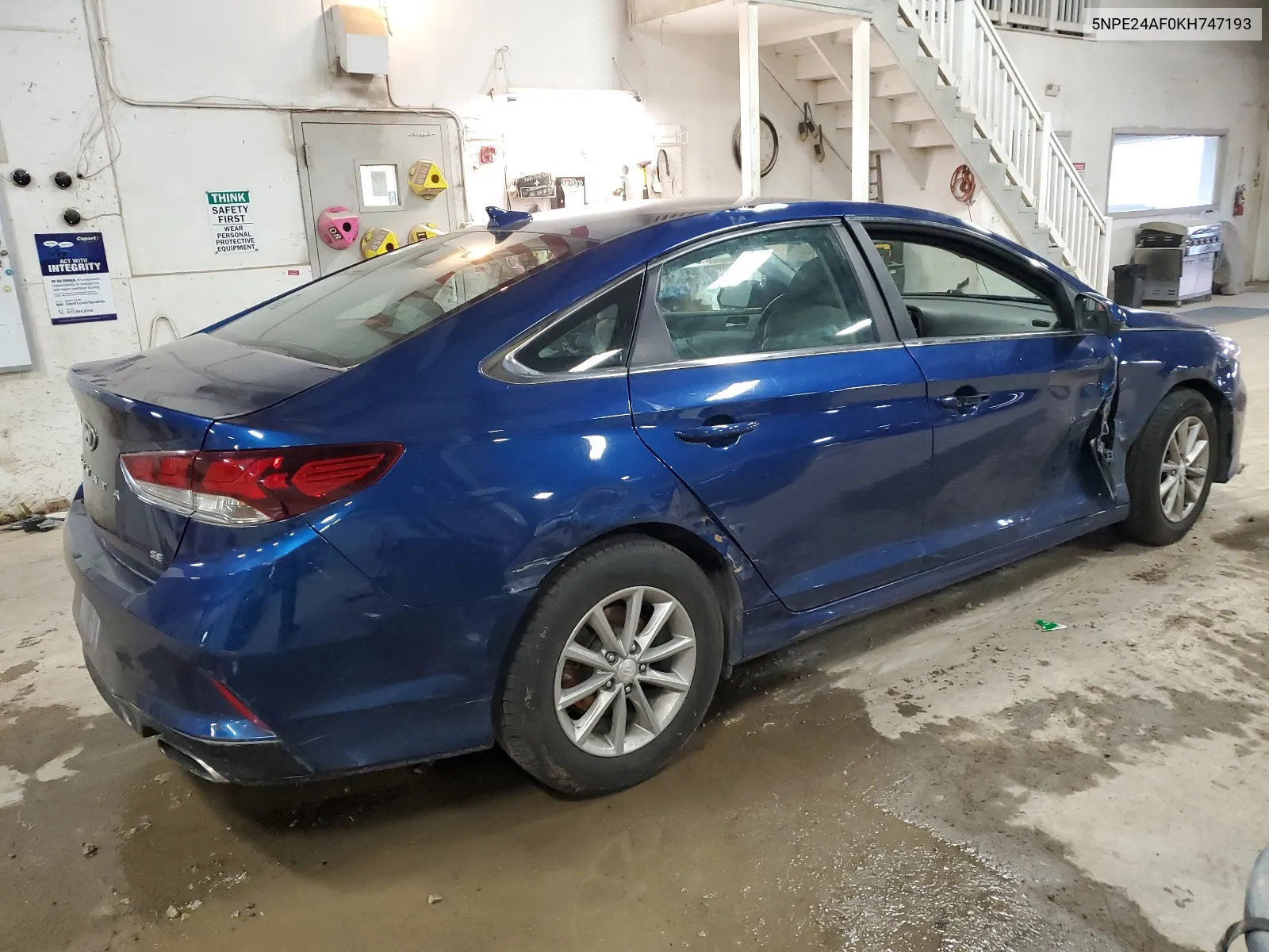 2019 Hyundai Sonata Se VIN: 5NPE24AF0KH747193 Lot: 65631694