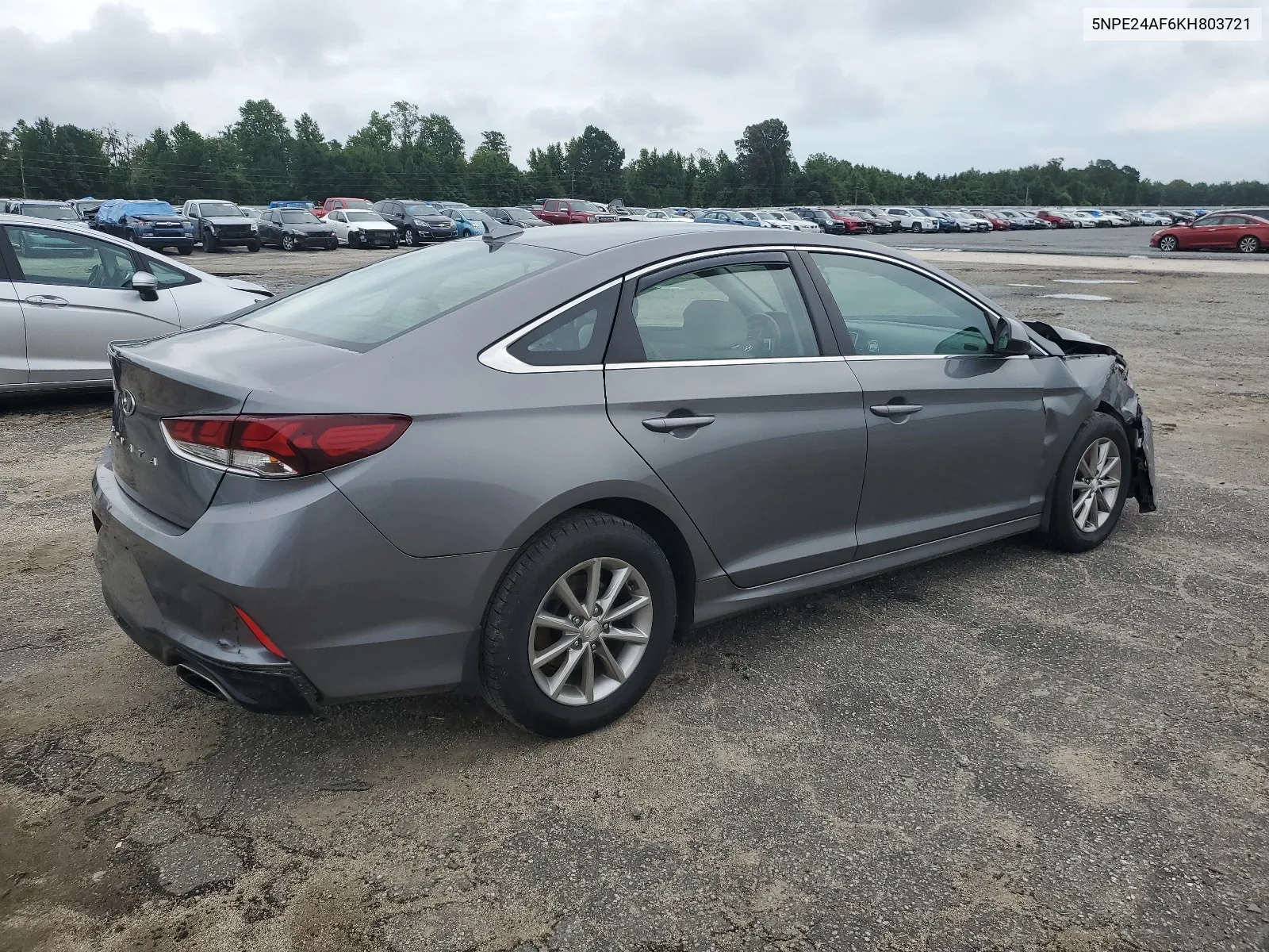 2019 Hyundai Sonata Se VIN: 5NPE24AF6KH803721 Lot: 66065534