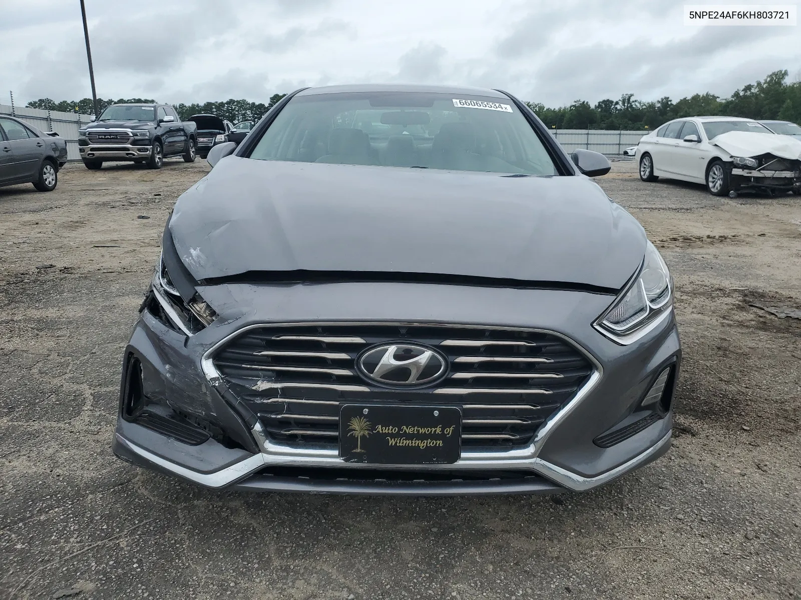 2019 Hyundai Sonata Se VIN: 5NPE24AF6KH803721 Lot: 66065534