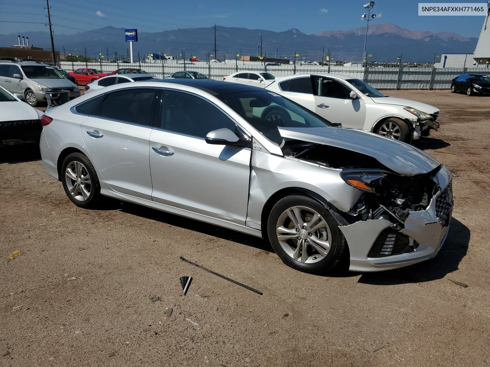 2019 Hyundai Sonata Limited VIN: 5NPE34AFXKH771465 Lot: 66302314