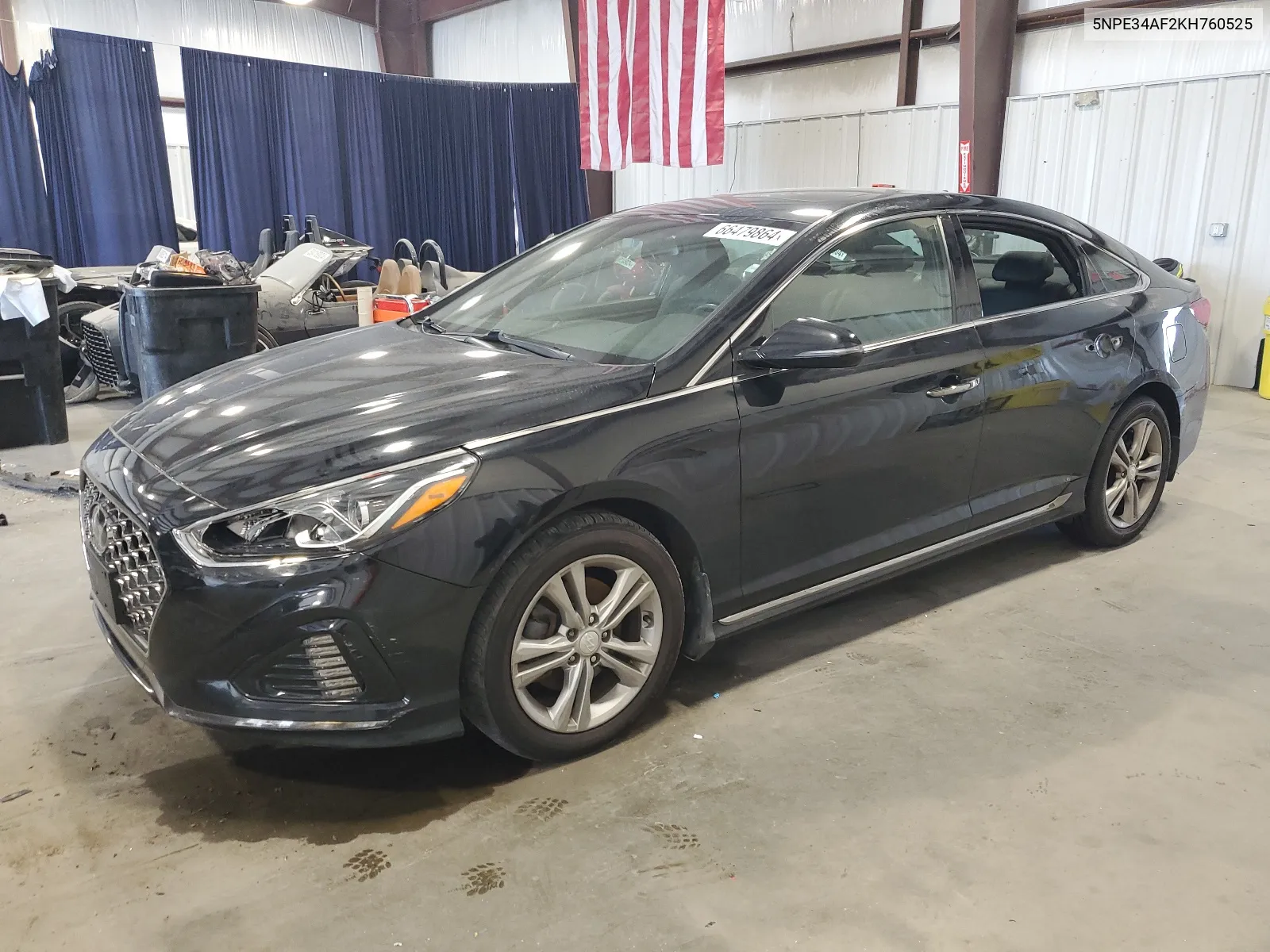 2019 Hyundai Sonata Limited VIN: 5NPE34AF2KH760525 Lot: 66479864