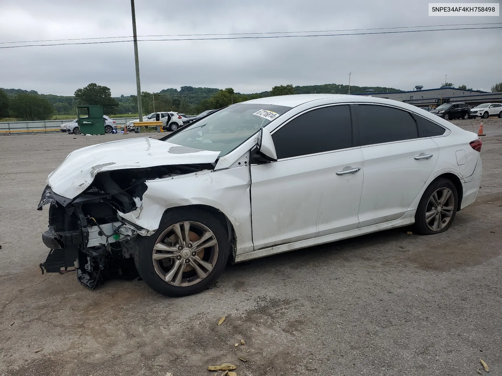 5NPE34AF4KH758498 2019 Hyundai Sonata Limited