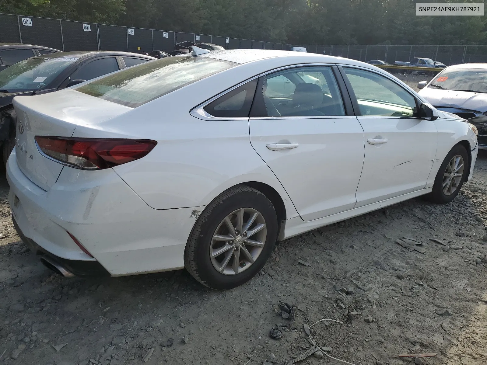 2019 Hyundai Sonata Se VIN: 5NPE24AF9KH787921 Lot: 67261564