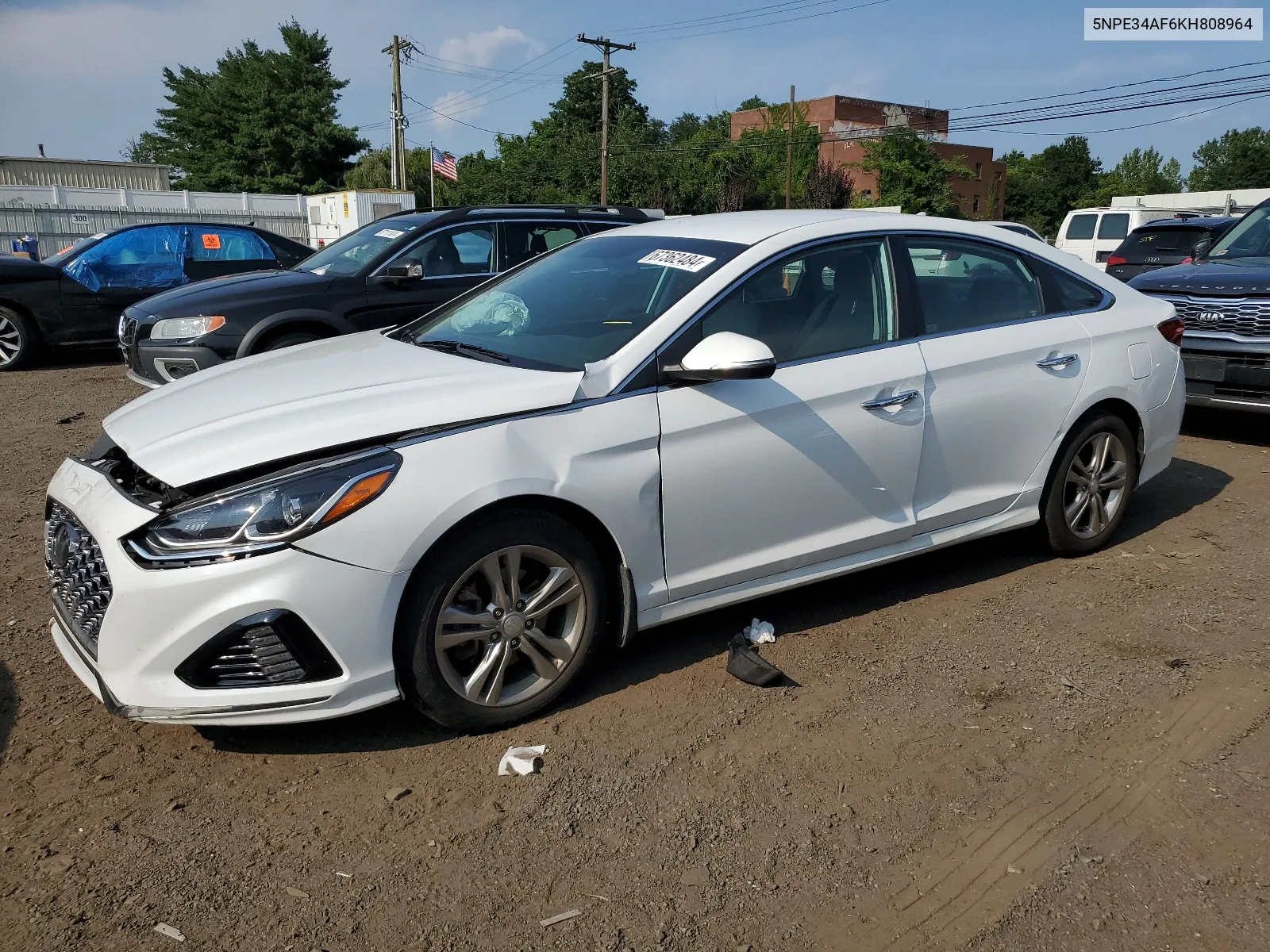 5NPE34AF6KH808964 2019 Hyundai Sonata Limited