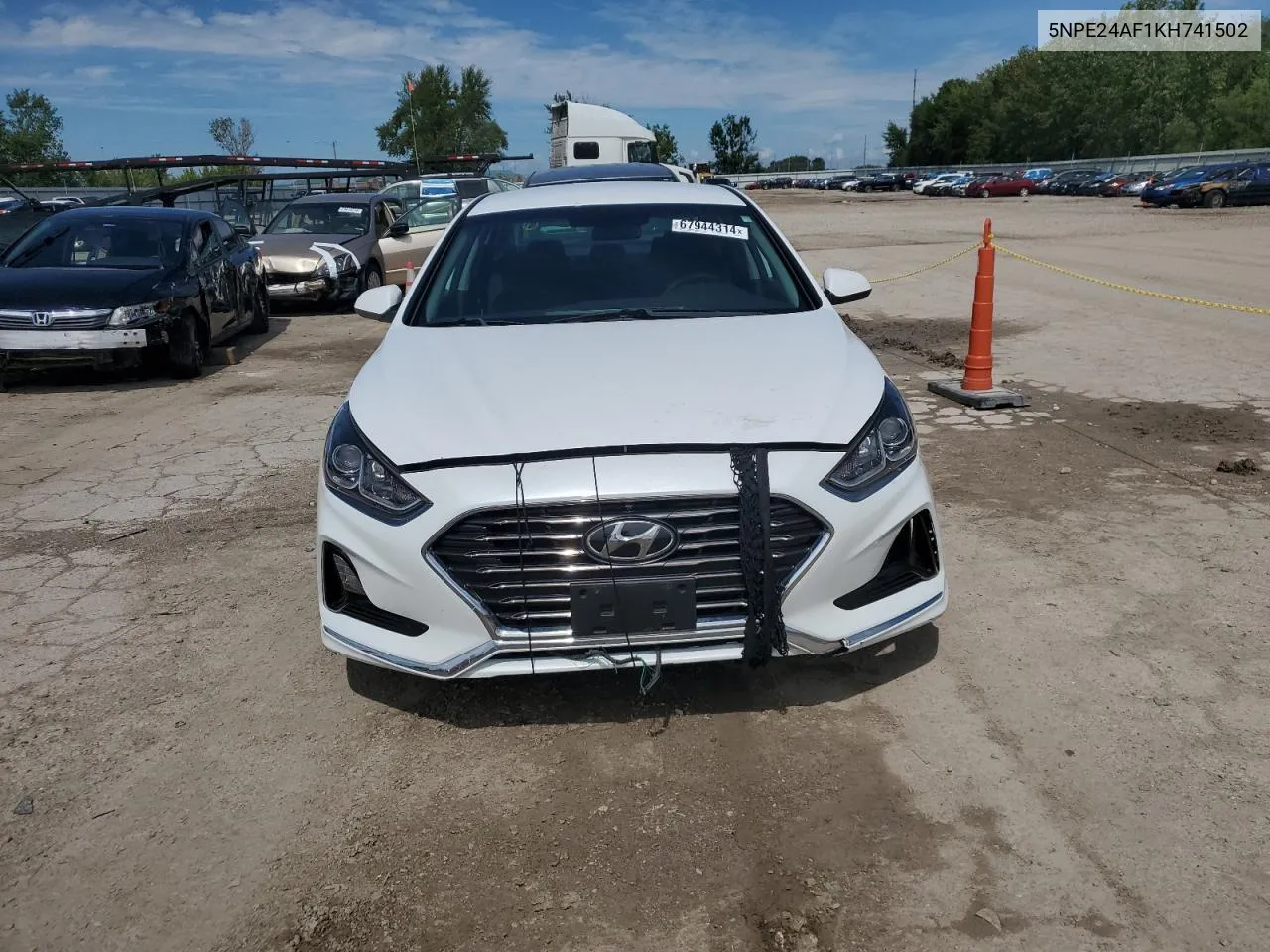 5NPE24AF1KH741502 2019 Hyundai Sonata Se