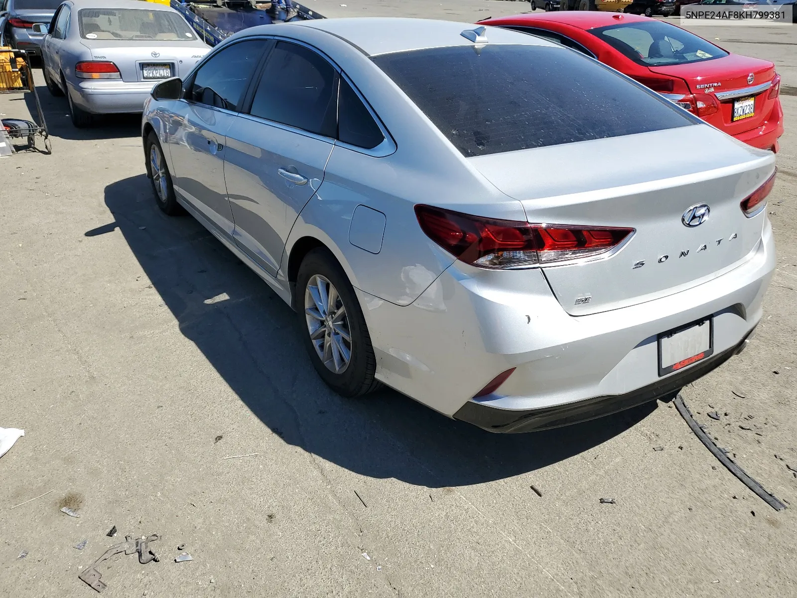 2019 Hyundai Sonata Se VIN: 5NPE24AF8KH799381 Lot: 68036384