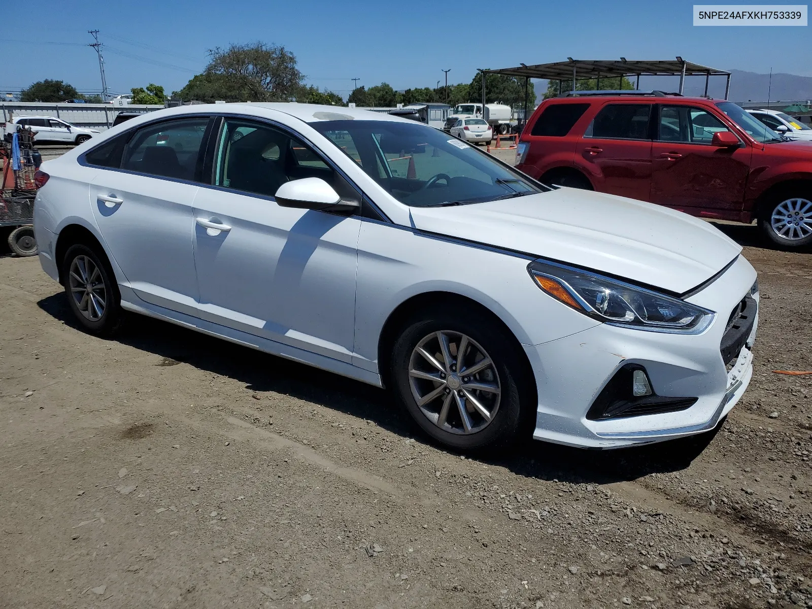 2019 Hyundai Sonata Se VIN: 5NPE24AFXKH753339 Lot: 68098024