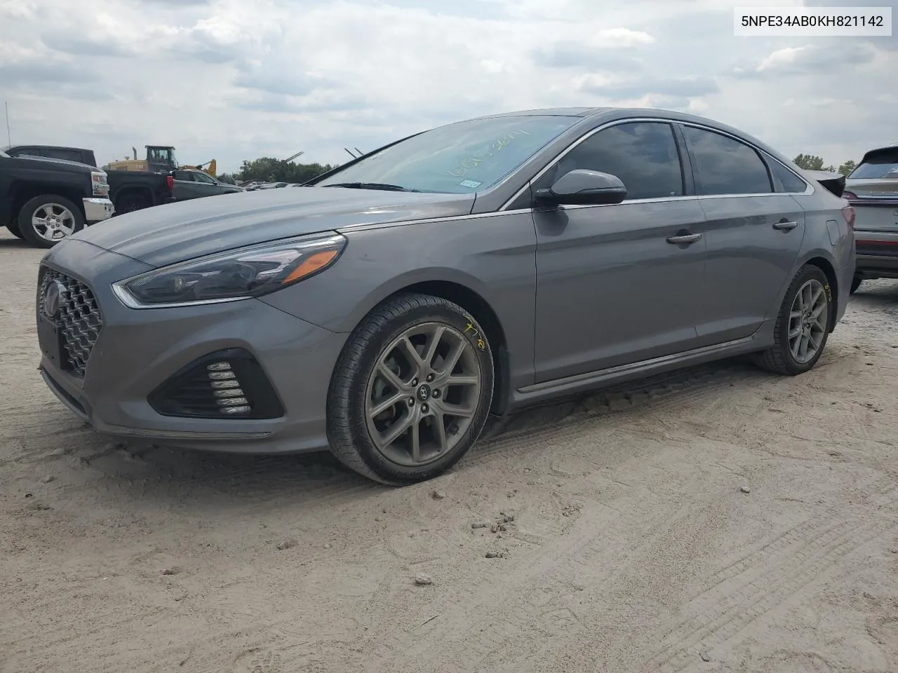 2019 Hyundai Sonata Limited Turbo VIN: 5NPE34AB0KH821142 Lot: 68953694