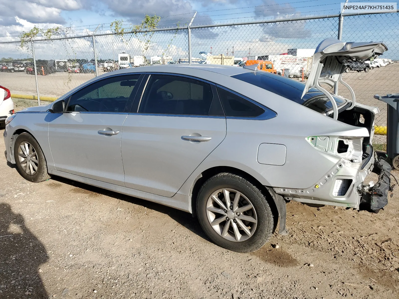 2019 Hyundai Sonata Se VIN: 5NPE24AF7KH751435 Lot: 69080974