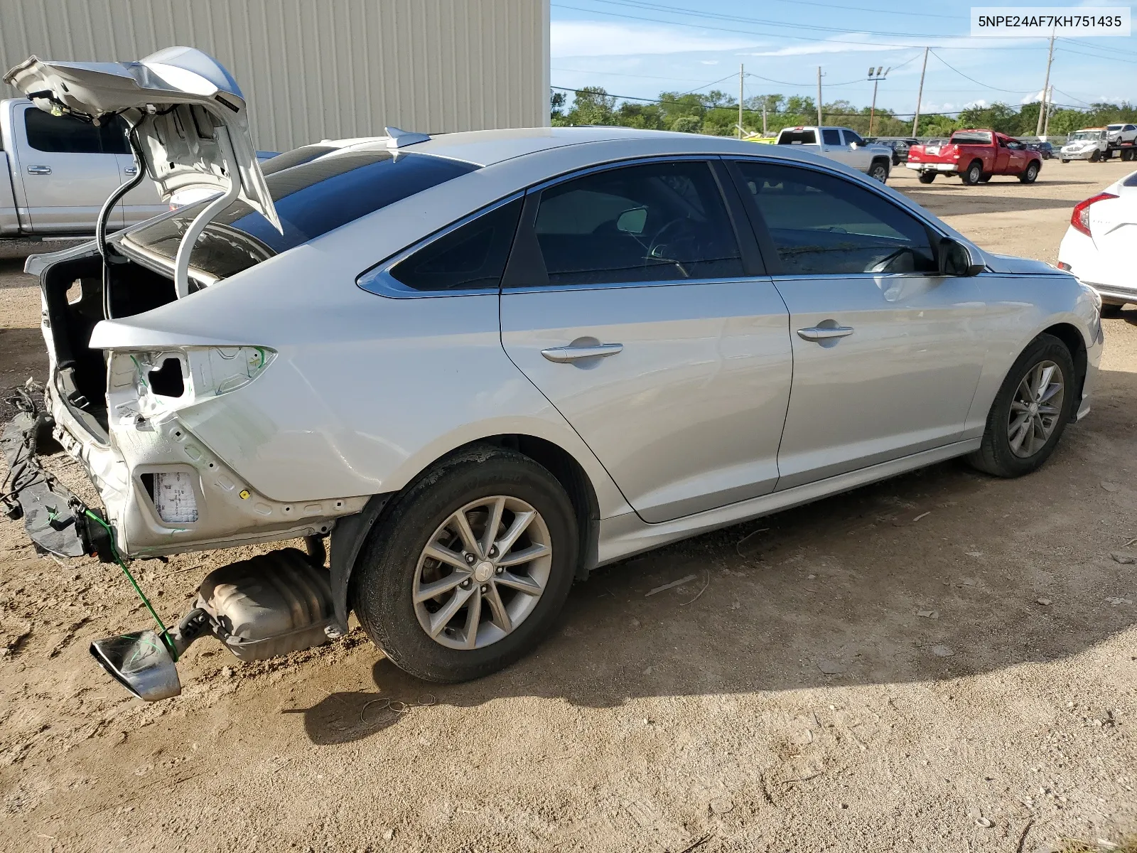 2019 Hyundai Sonata Se VIN: 5NPE24AF7KH751435 Lot: 69080974