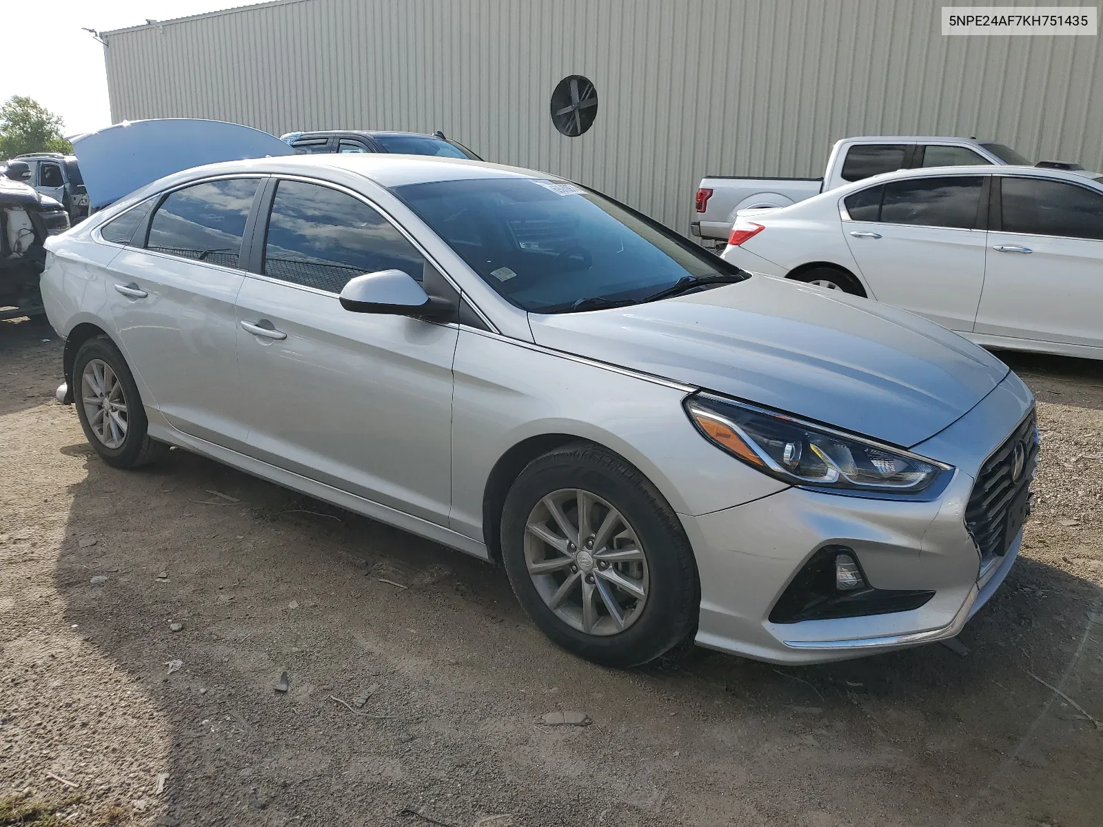 2019 Hyundai Sonata Se VIN: 5NPE24AF7KH751435 Lot: 69080974