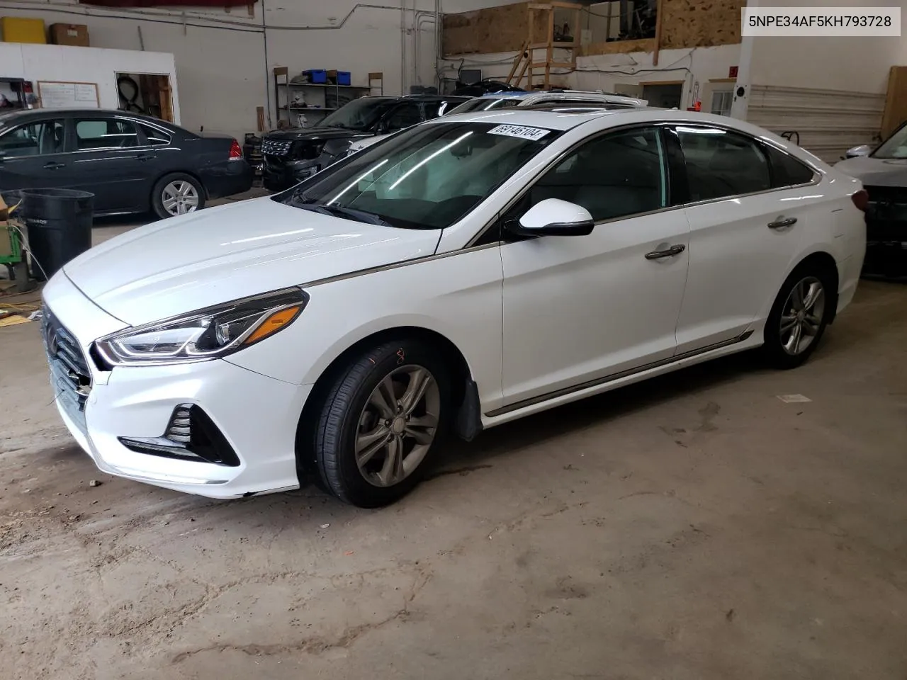 2019 Hyundai Sonata Limited VIN: 5NPE34AF5KH793728 Lot: 69146104