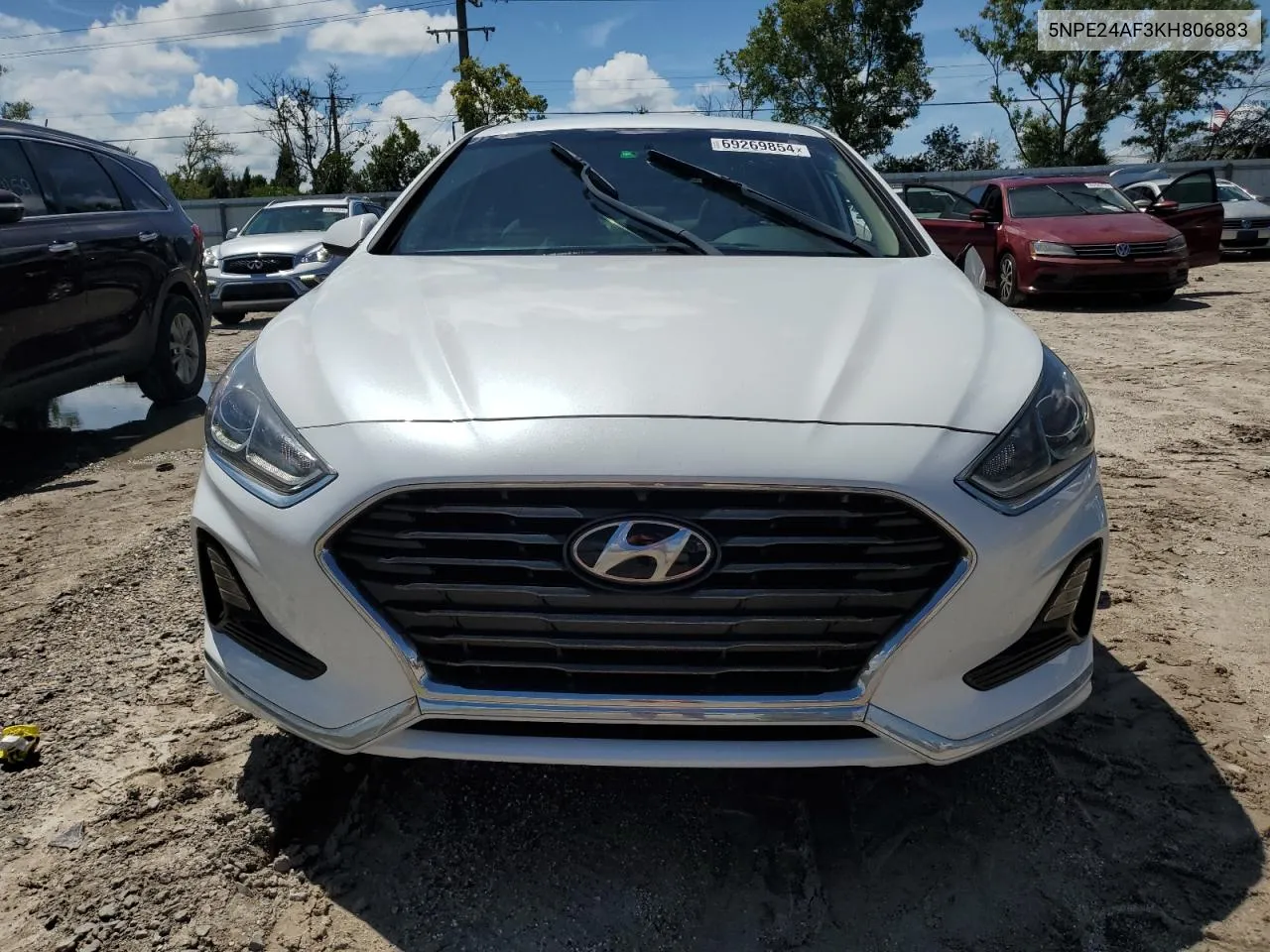 5NPE24AF3KH806883 2019 Hyundai Sonata Se