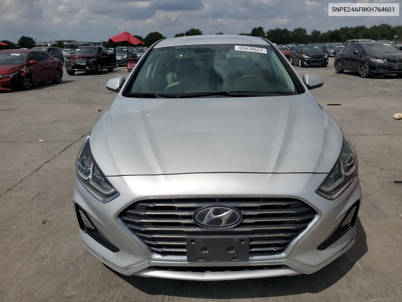 2019 Hyundai Sonata Se VIN: 5NPE24AF8KH764601 Lot: 69438624